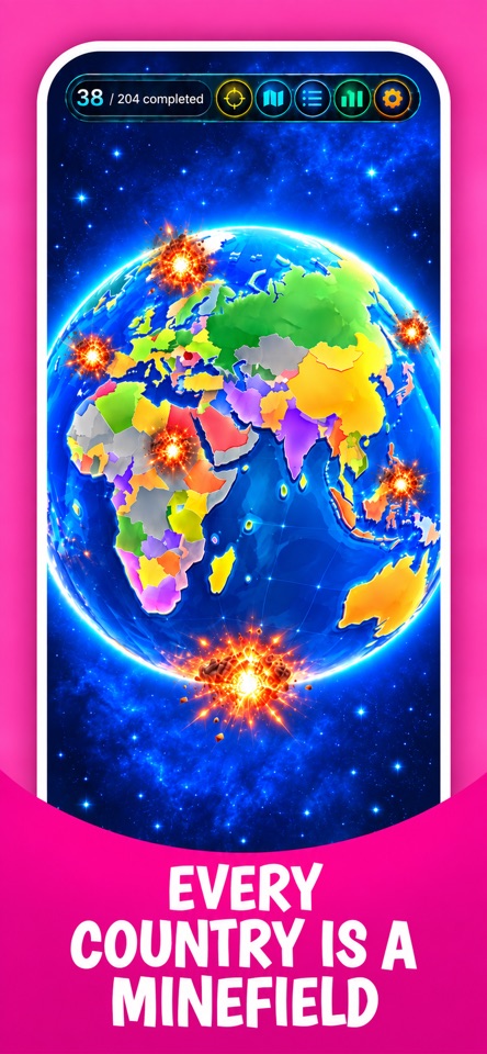 GeoSweeper App Store screenshot 3 of 3